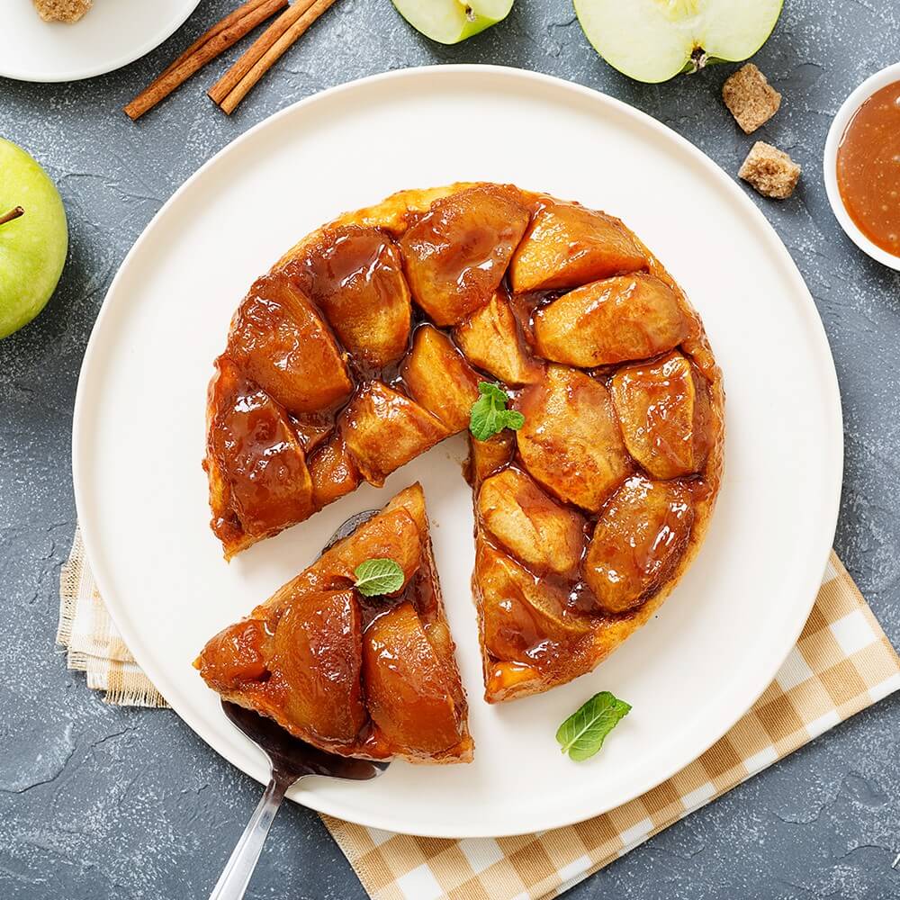 Tarte tatin alle mele ricetta torta di mele rovesciata Vallé Italia