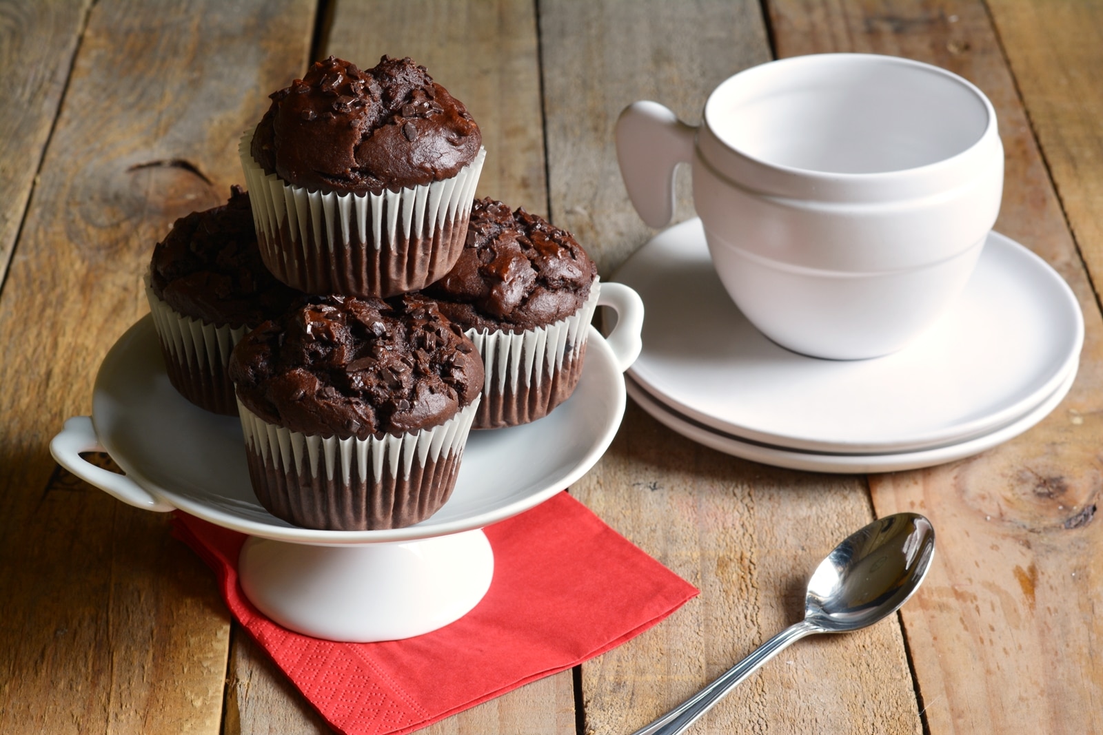 Muffin al cioccolato e ricotta Vallé Italia