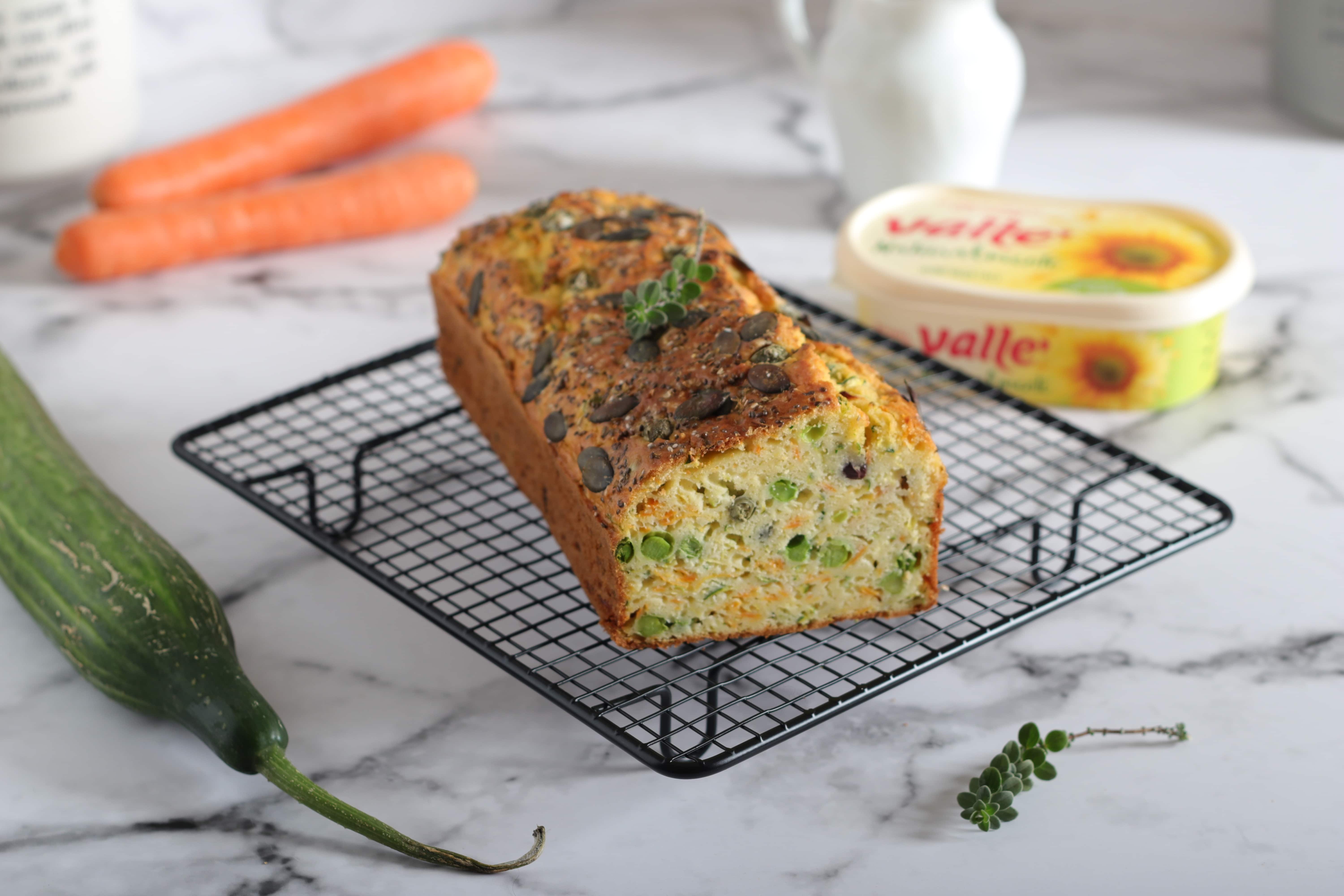 Plumcake salato alle verdure - Vallé Italia