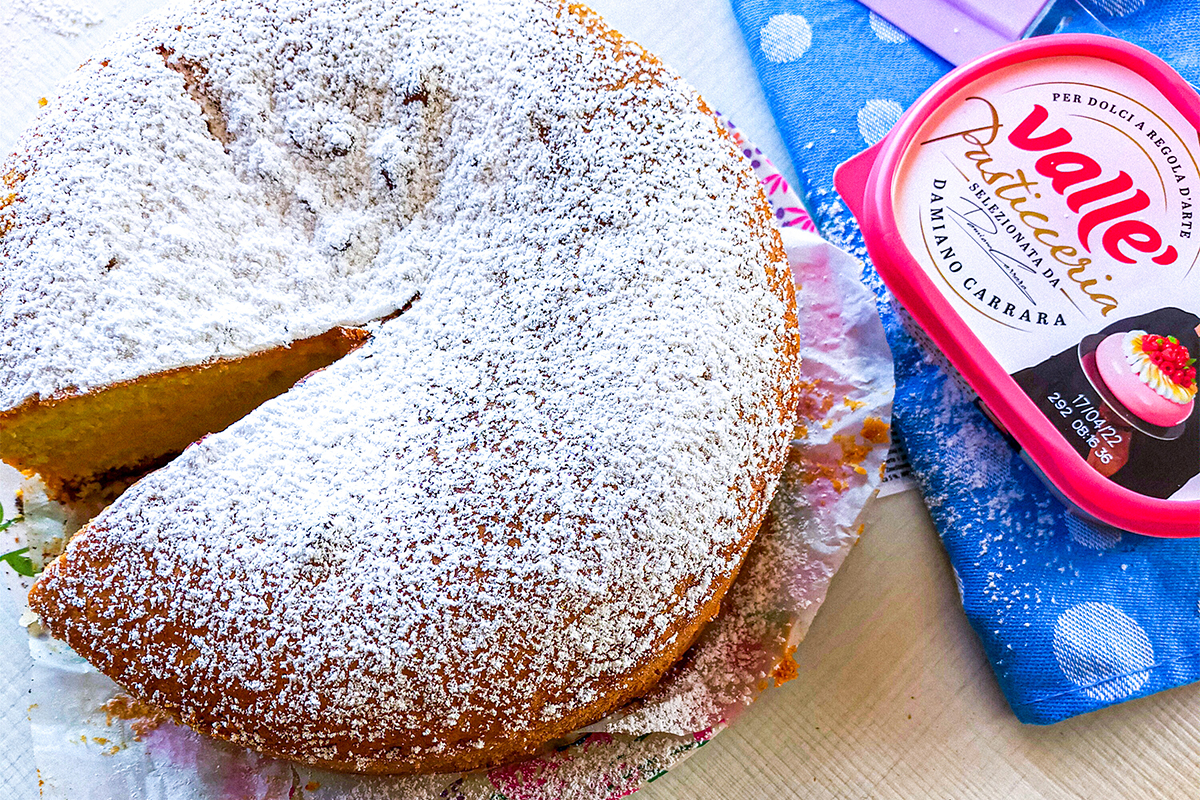 Italian Sponge Cake (Pan di Spagna) Recipe - Torta o Ragione